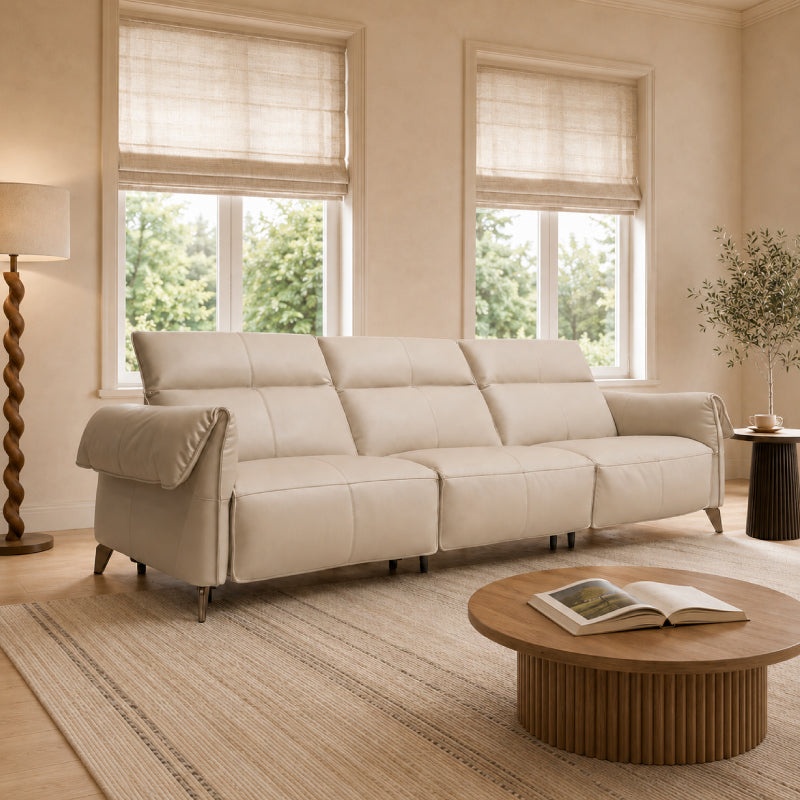 Leather sofa