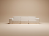 Elysium Modular Compressed Sofa – White