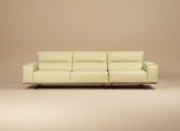Genuine Leather Modern Sofa