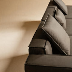 Zenith Luxe Modular Leather Sofa