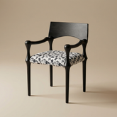 black dinning chair