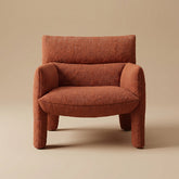 Orange leisure chair