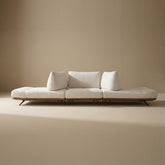 Beige 3-Seater Sofa – Comfortable Modern Living Room Seating