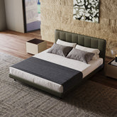 Panel bed frame