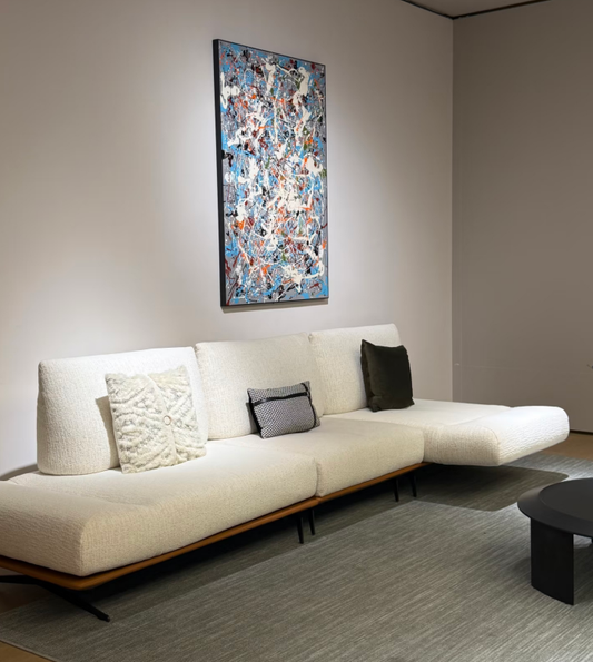 Client Case Study: A Custom L-Shaped Sofa Designed for a Contemporary Home