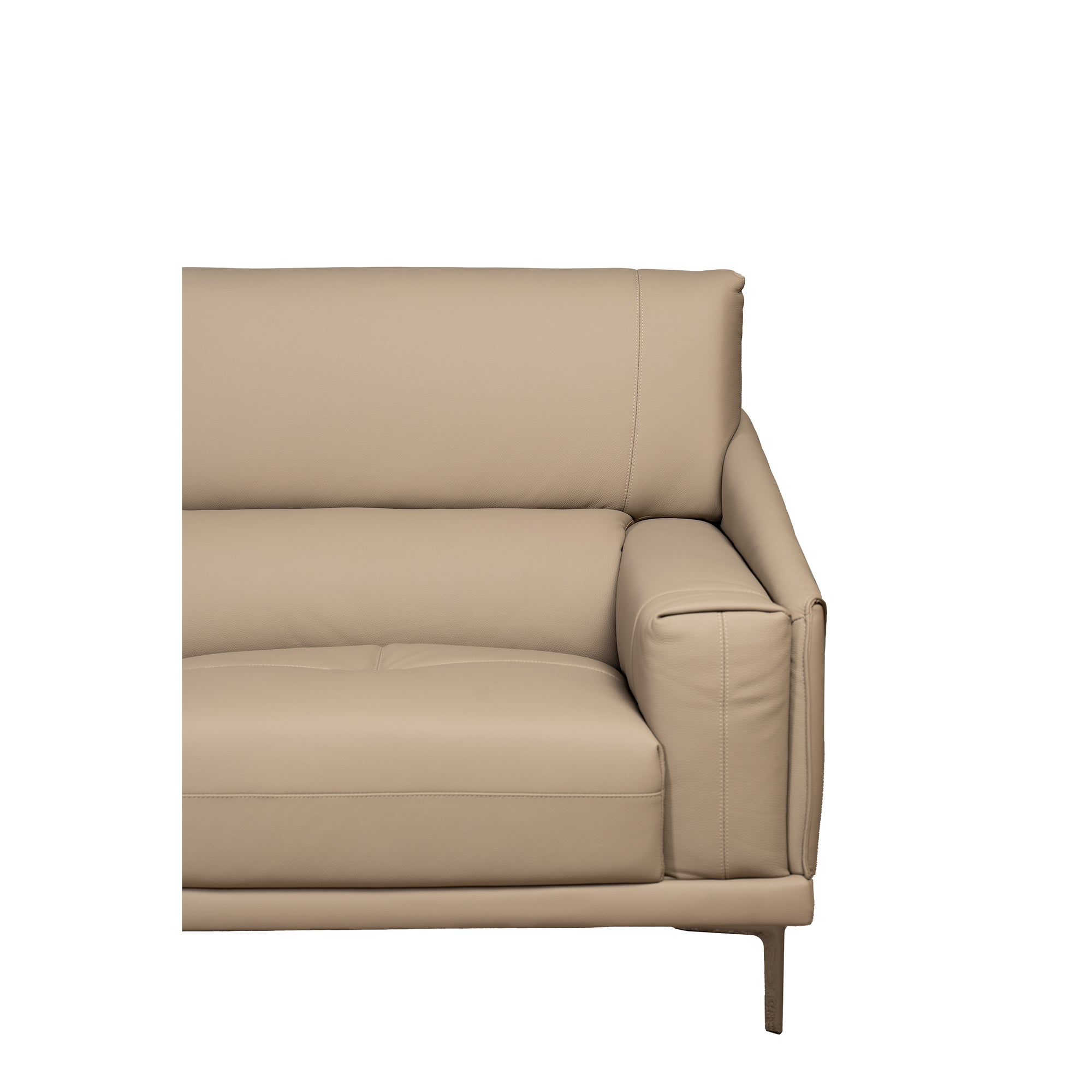 Aurelia L-Shape Leather Sofa