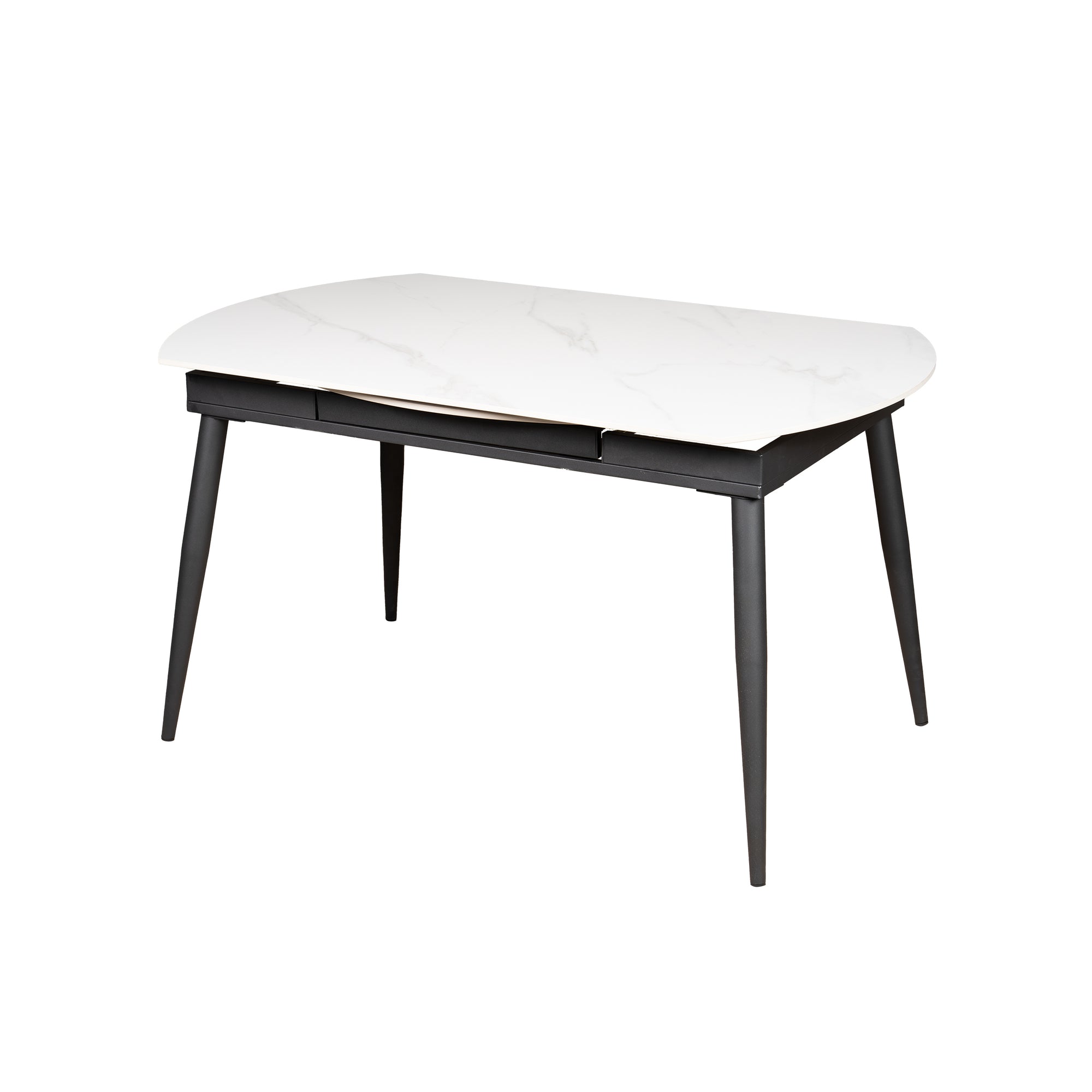 Arcton Sintered Stone Extendable Round Dining Table