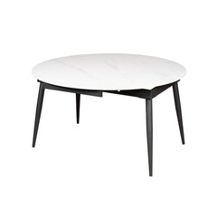 Arcton Sintered Stone Extendable Round Dining Table