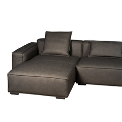 Zenith Luxe Modular Leather Sofa