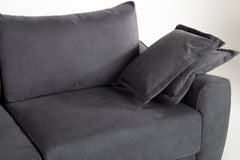 Velora Microfiber Sofa
