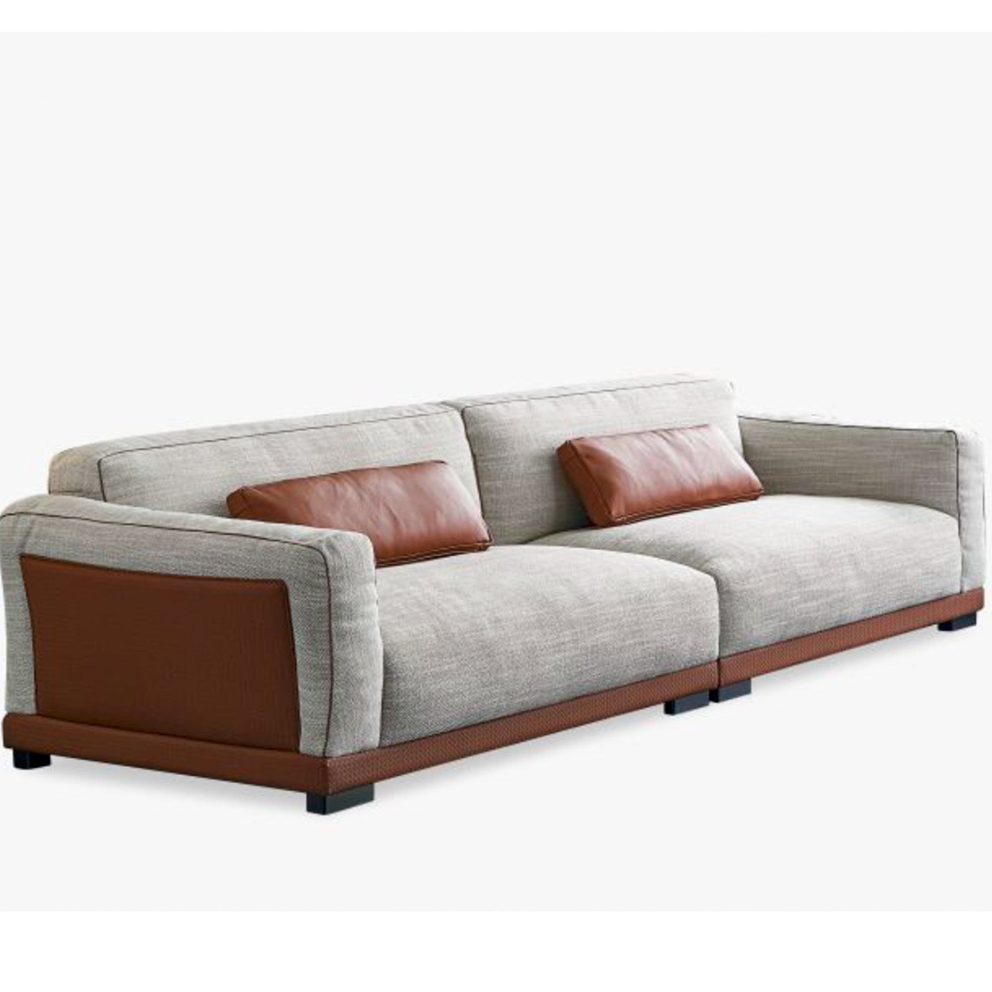 2 seater fabric sofa
