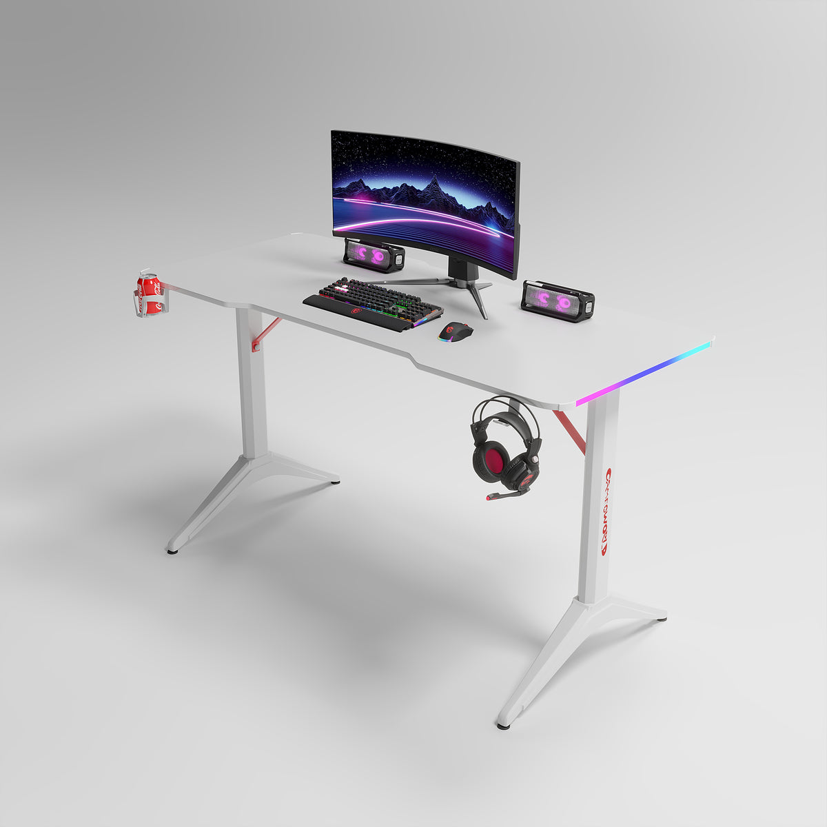 White Gaming Desk