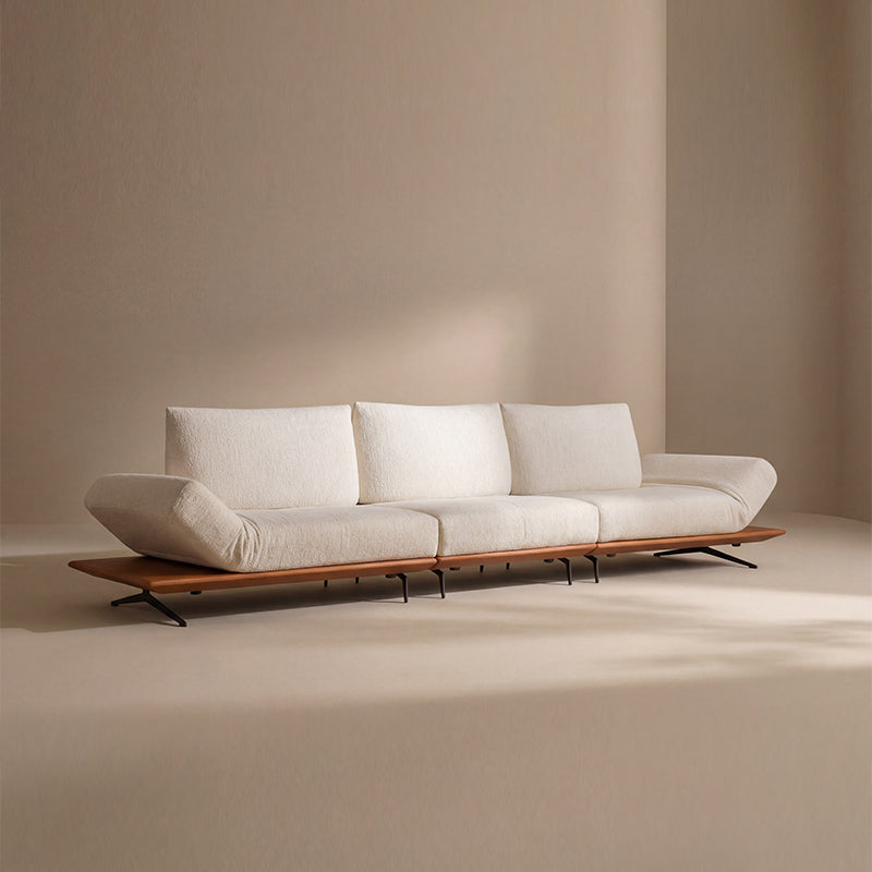 Beige 3-Seater Sofa – Comfortable Modern Living Room Seating