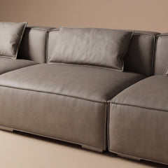 Zenith Luxe Modular Leather Sofa