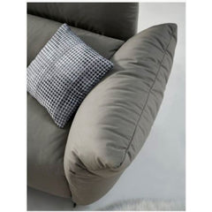 Three Seater Sofa with Right Chaise - Leather