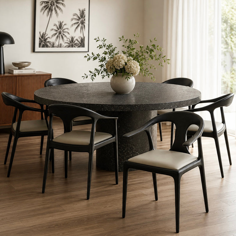 ash wood dining chair
