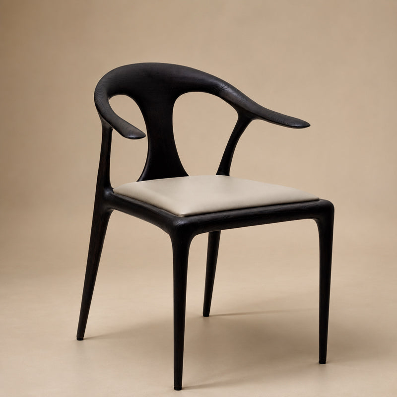 ash wood dining chair