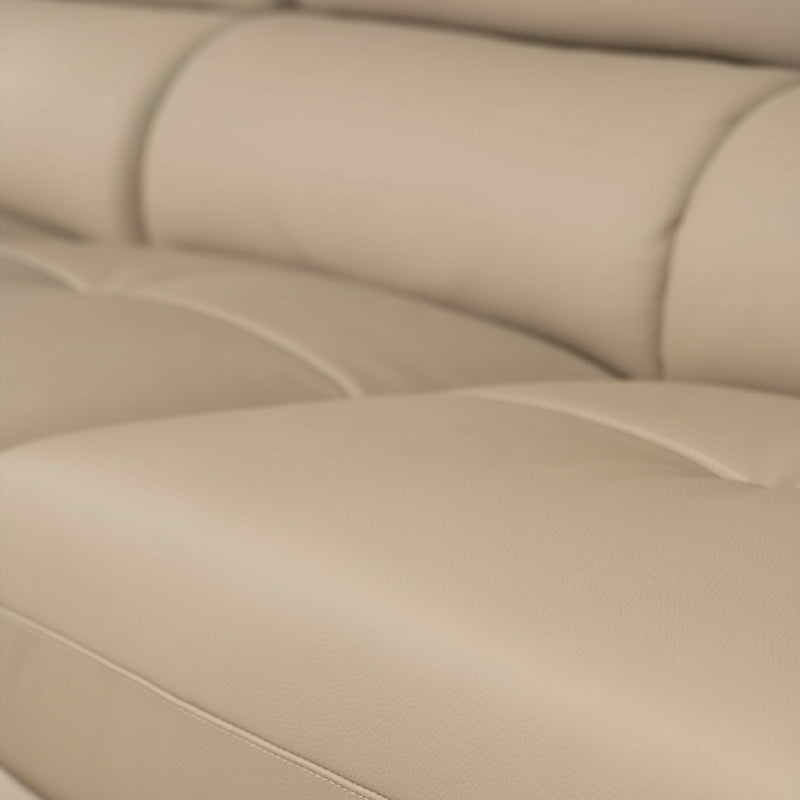 Aurelia L-Shape Leather Sofa