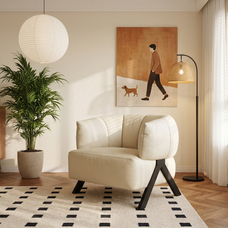 Premium Leather Leisure Chair