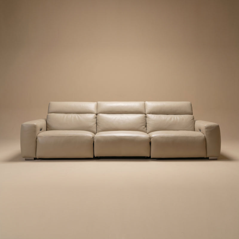 Luxury 3 Seater Electric Recliner Sofa with Adjustable Headrest – Premium Duck Down & OKIN Motor Lounge