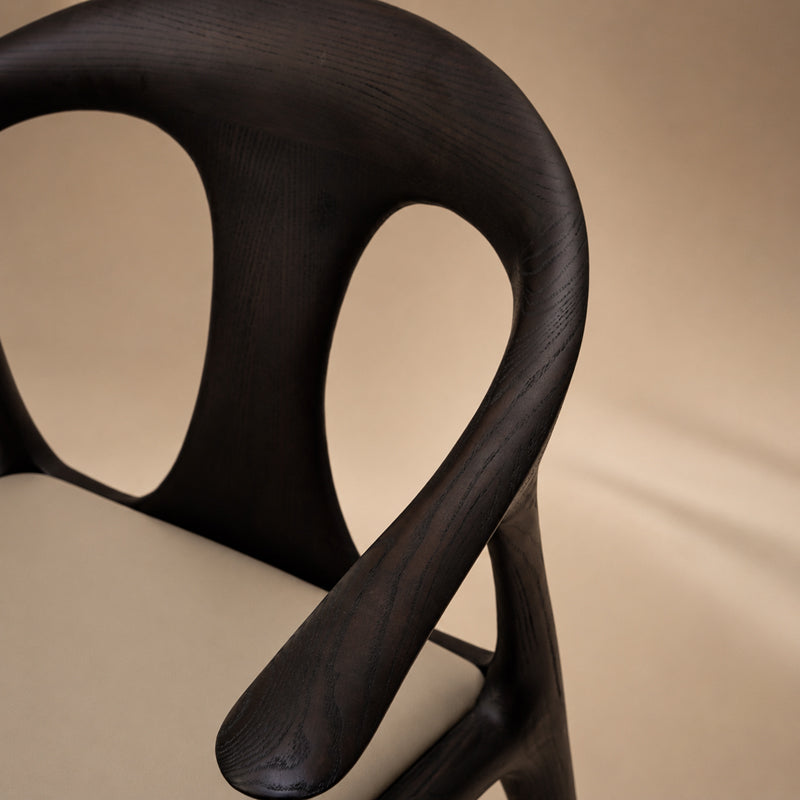 ash wood dining chair