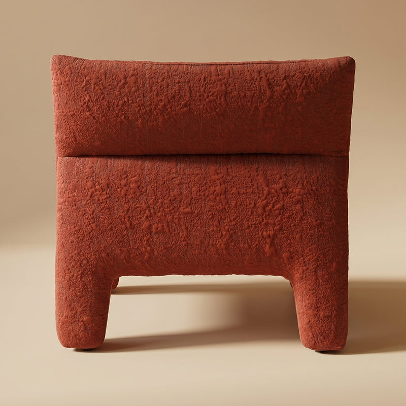 Orange leisure chair