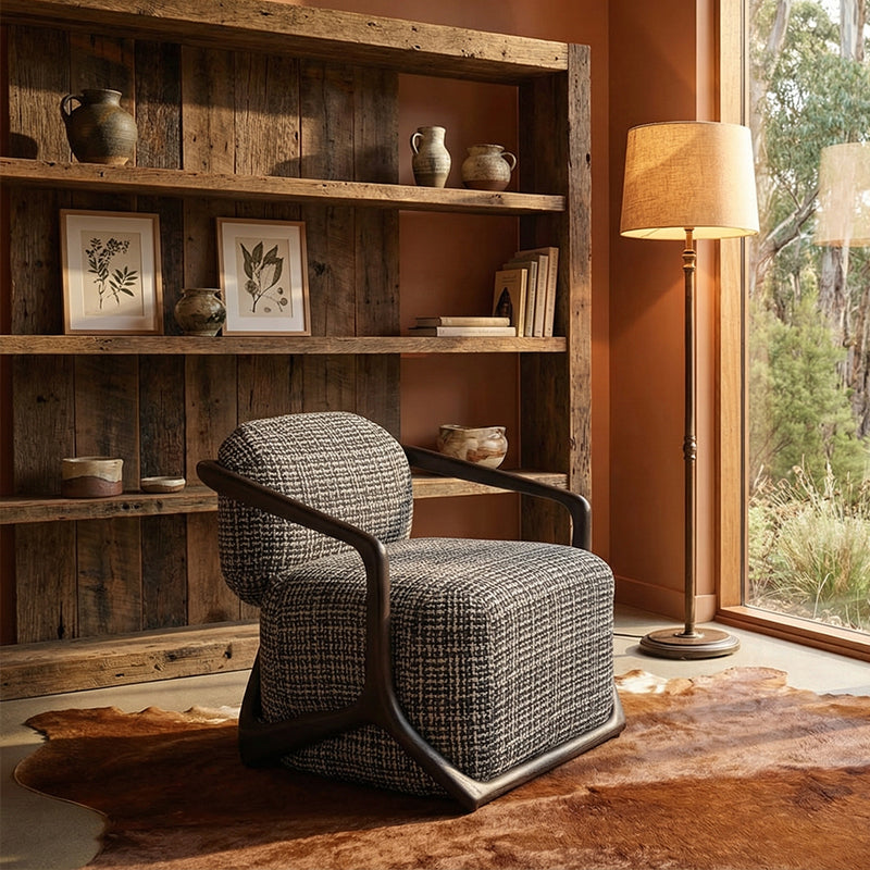Fabric leisure chair