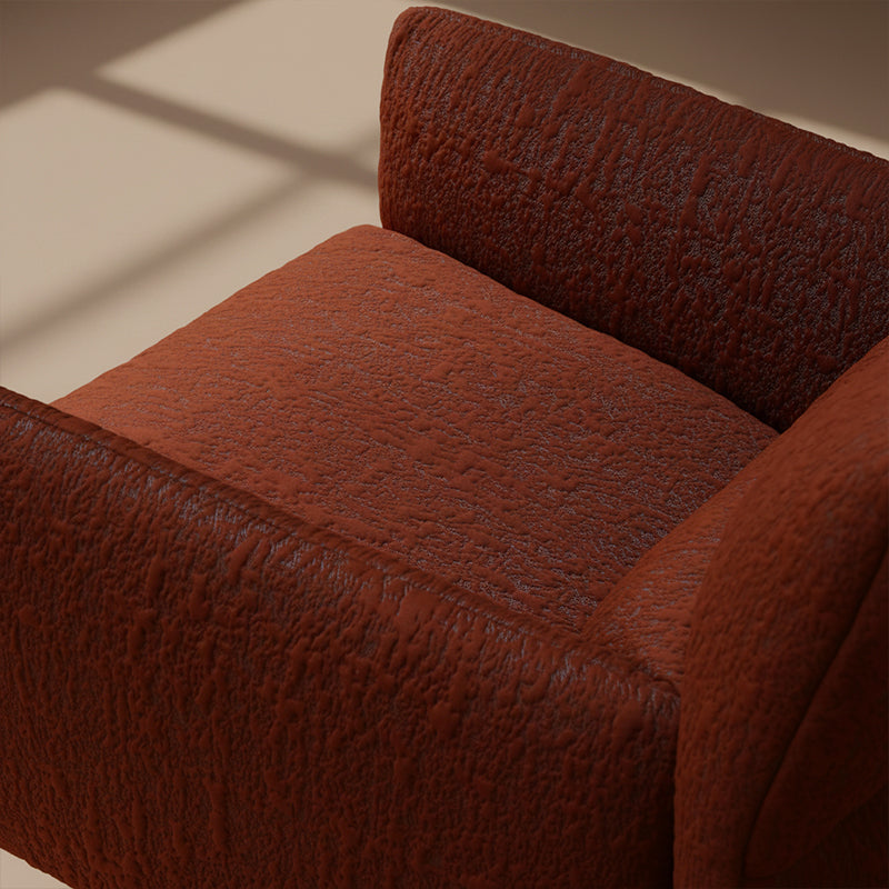 Orange leisure chair