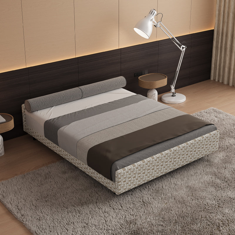 Plat bed frame