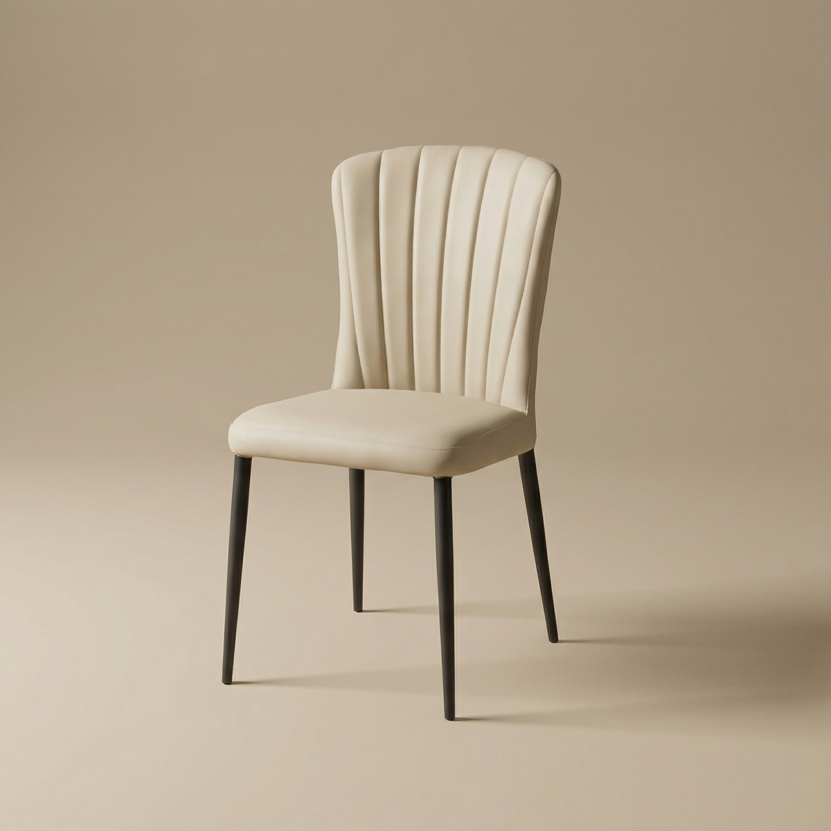 beige dinning chair