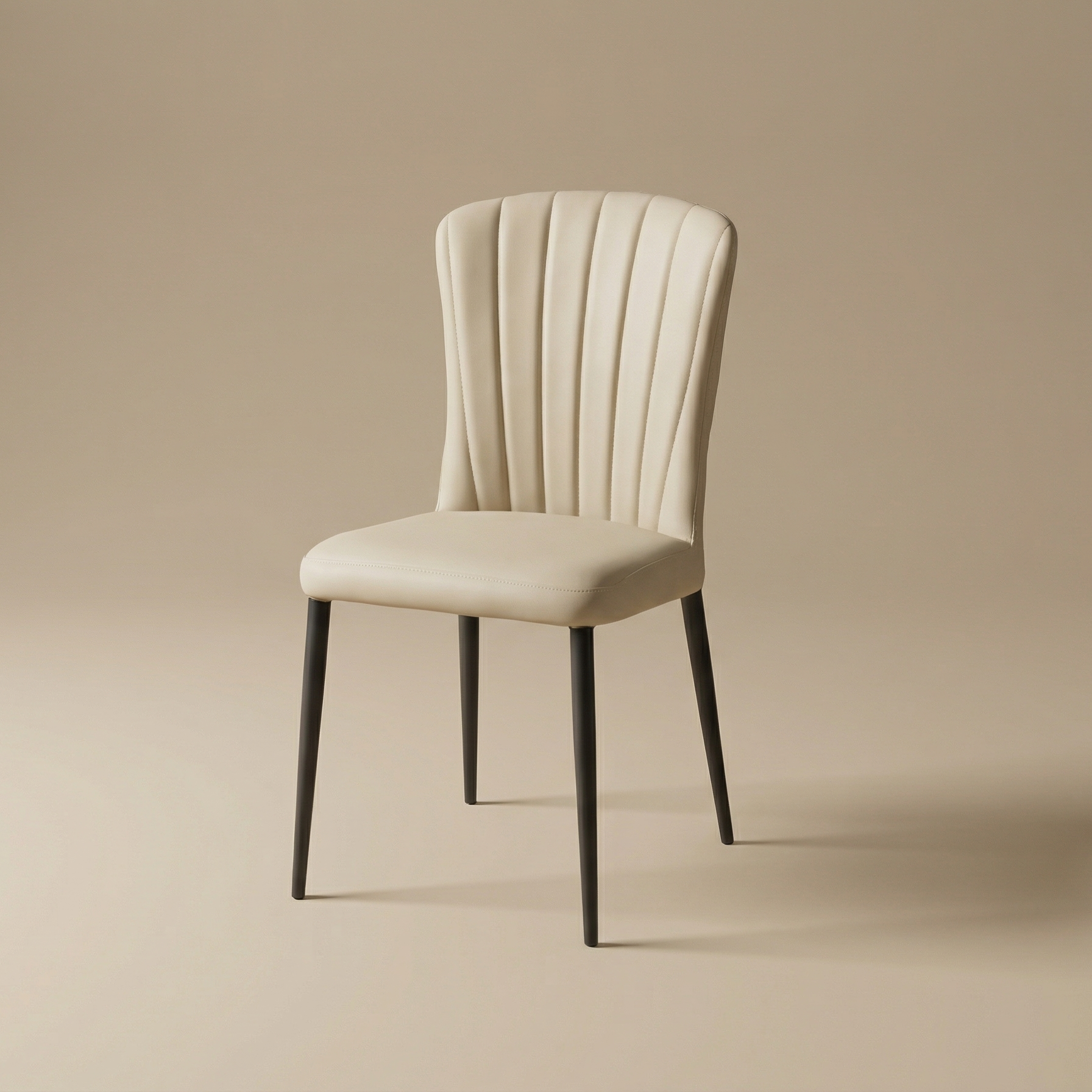 beige dinning chair
