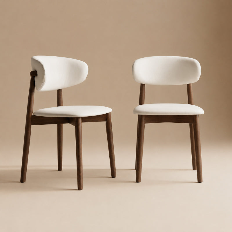 walnut dining chair