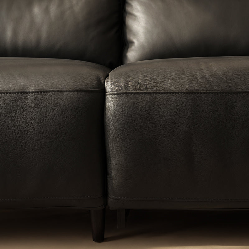 Electric Reclining Leather Sofa