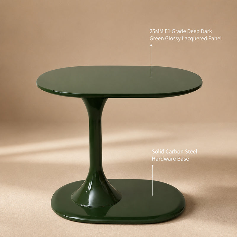 green coffee table