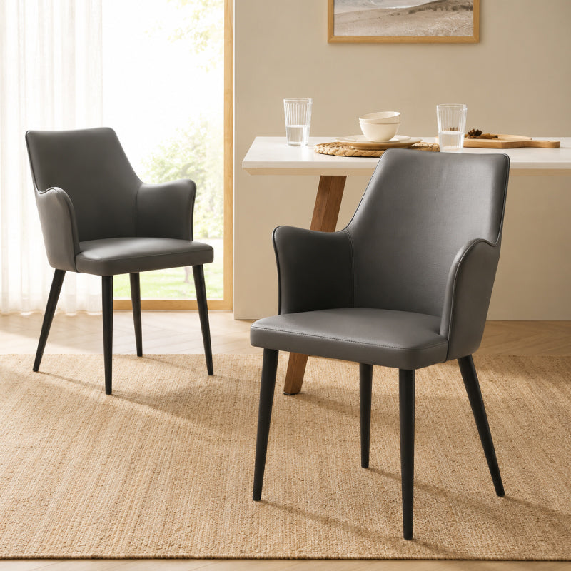 full leather dining chair