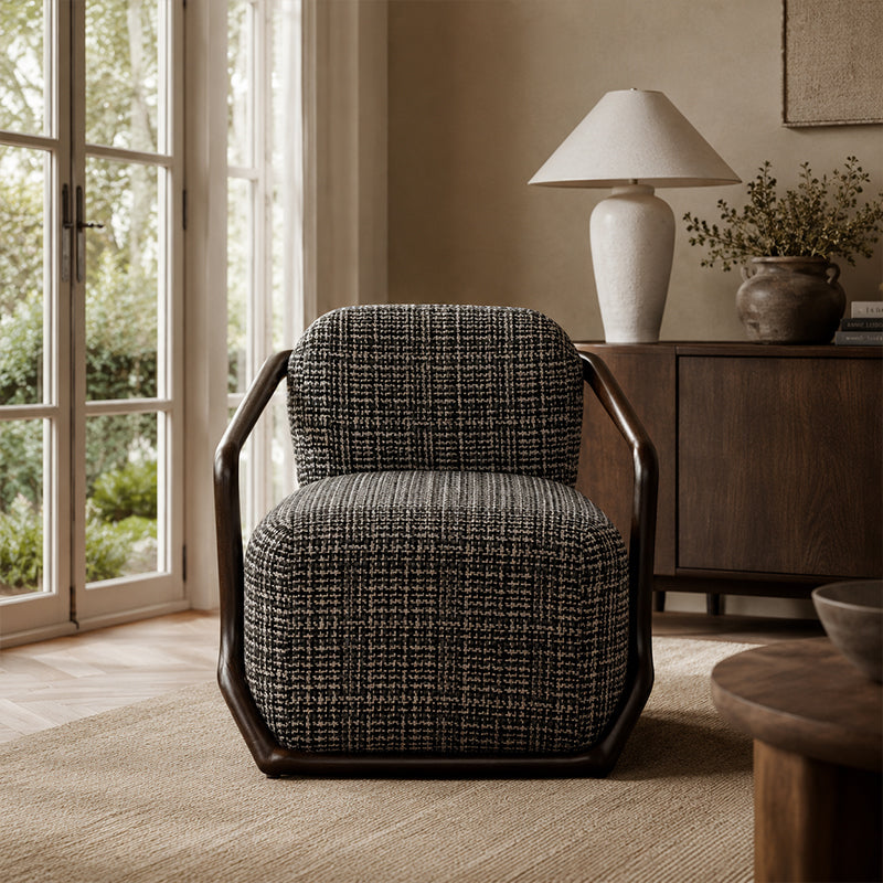 Fabric leisure chair