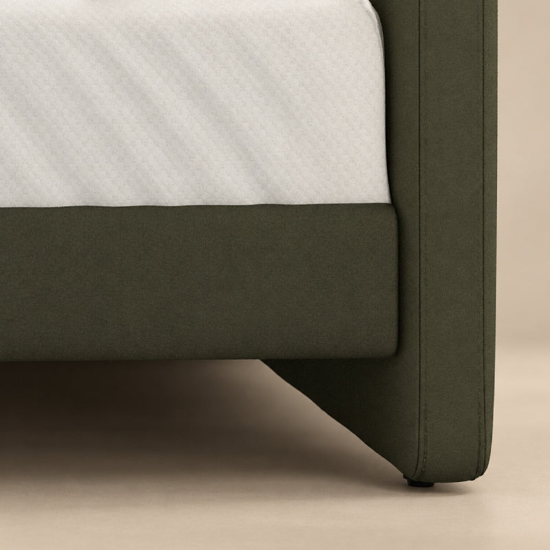 Panel bed frame