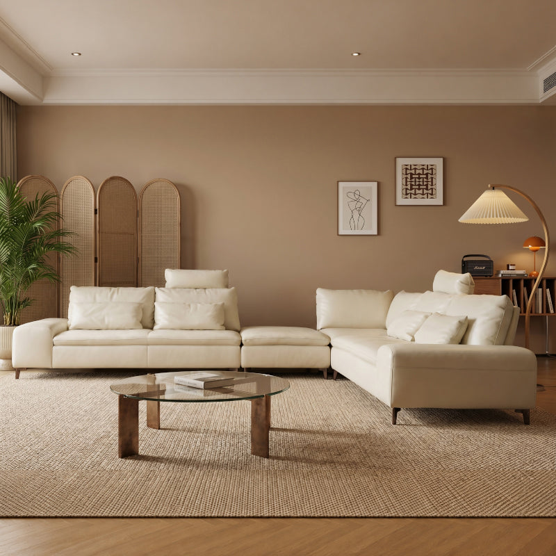 Electric Modular Sectional Sofa – 4 Seater Adjustable Lounge Suite