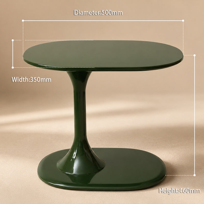 green coffee table