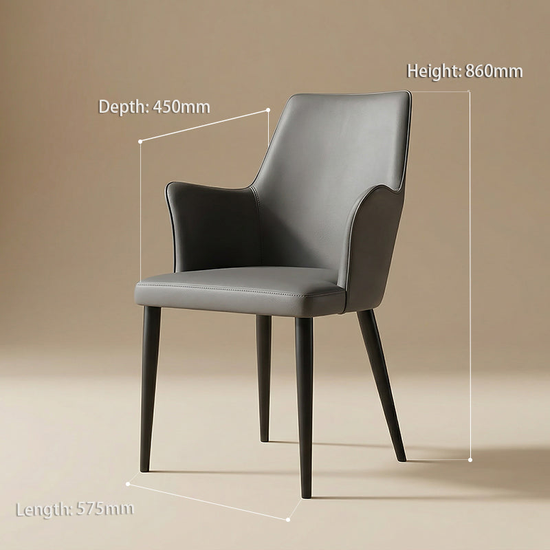 full leather dining chair