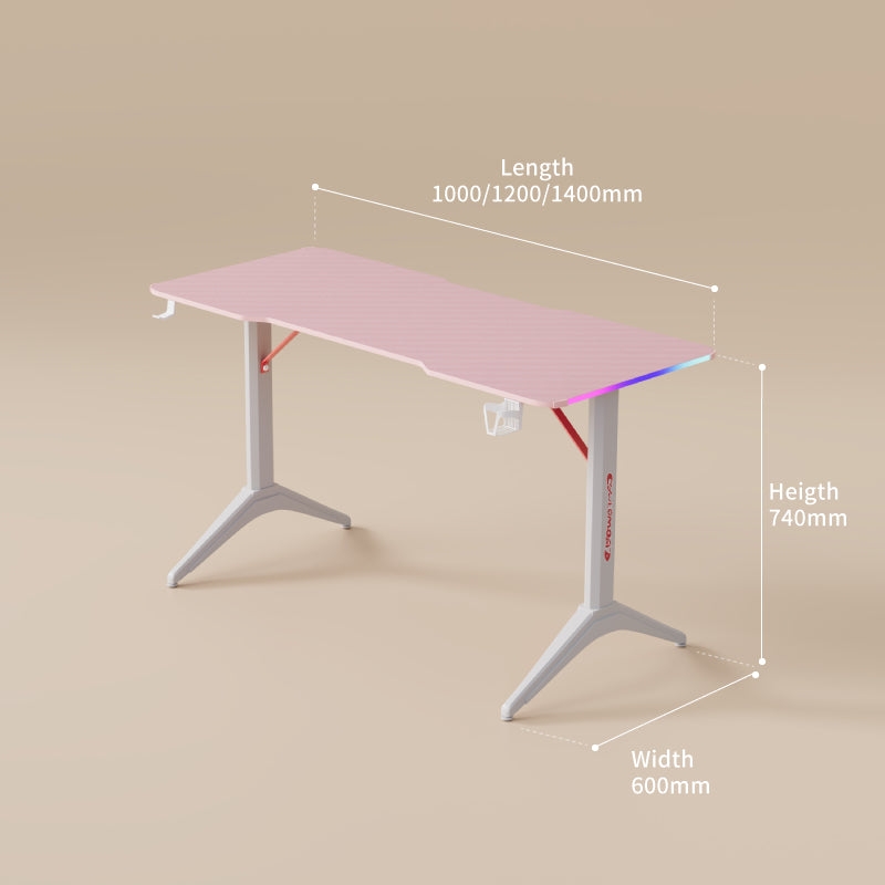 Pink Gaming Desk