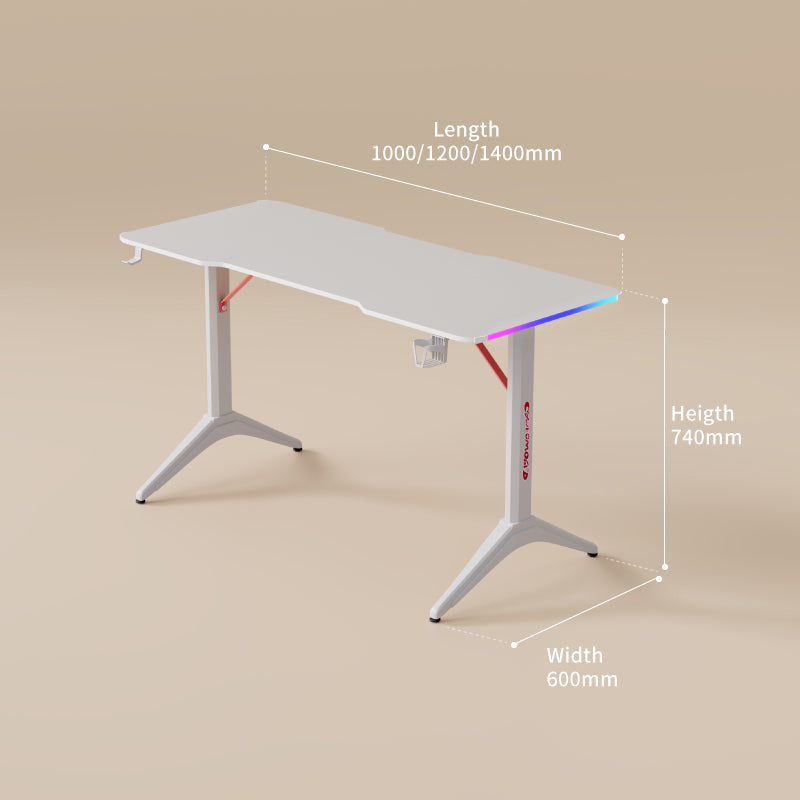 White Gaming Desk