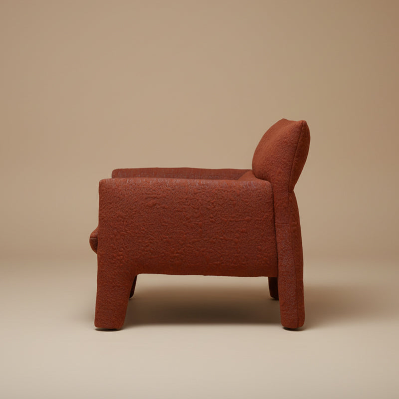 Orange leisure chair