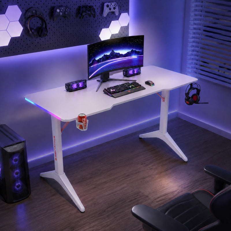 White Gaming Desk