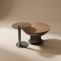 glass coffee table