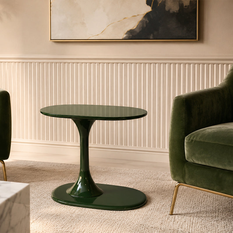 green coffee table