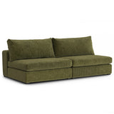 AA Beta 98" Modular Sofa - Cypress Green