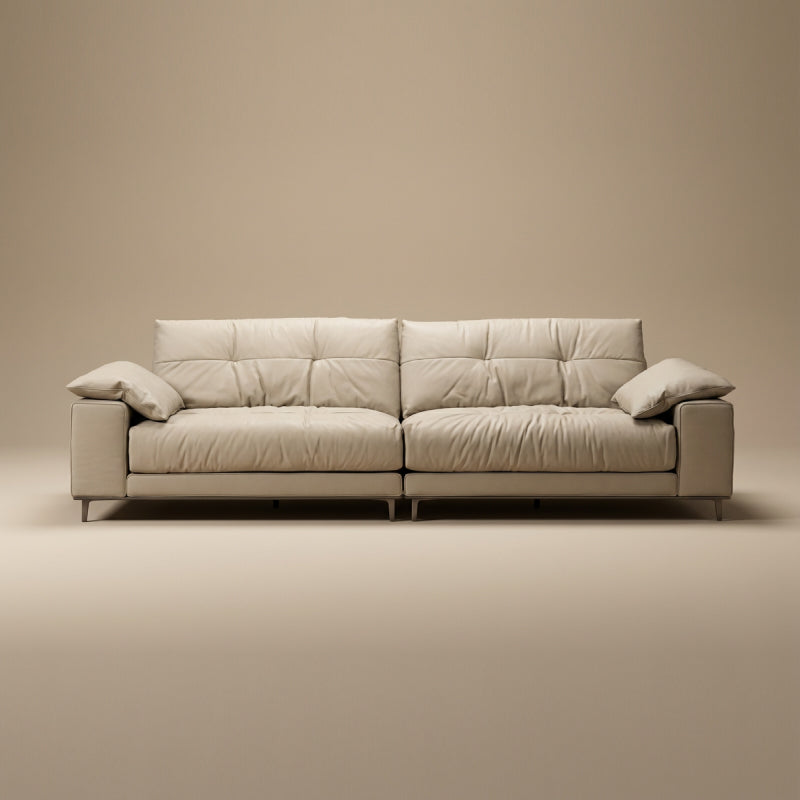 Leather Modular Sofa – Premium 2 Seater Genuine Leather Couch