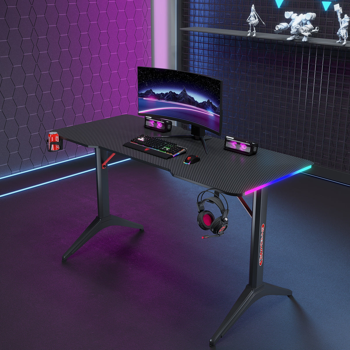 led gaming table