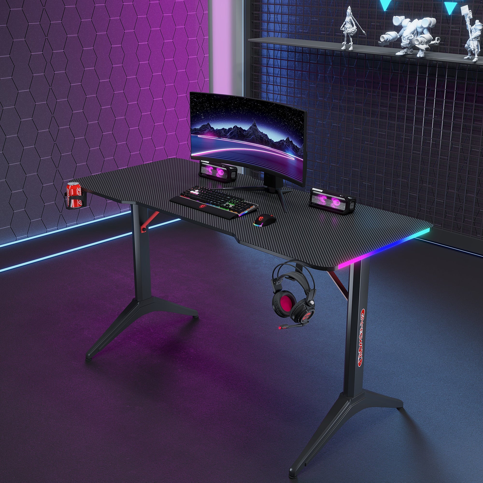 led gaming table